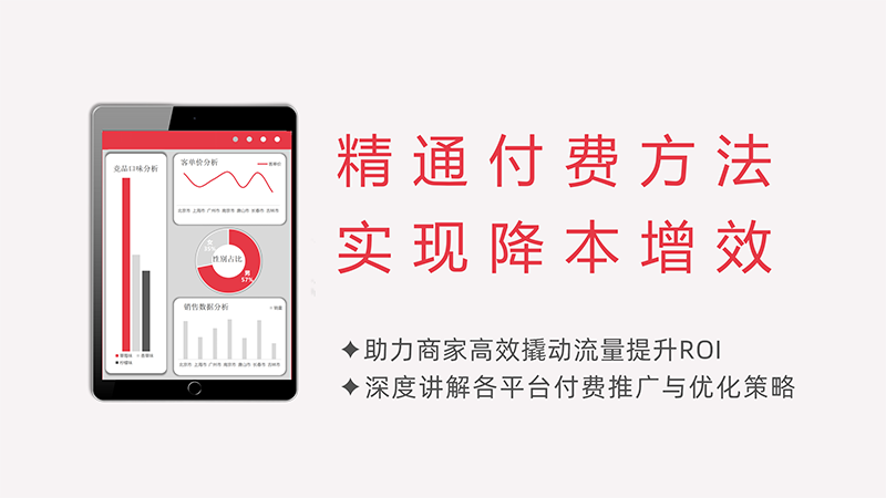 精通付费方法，降本增效